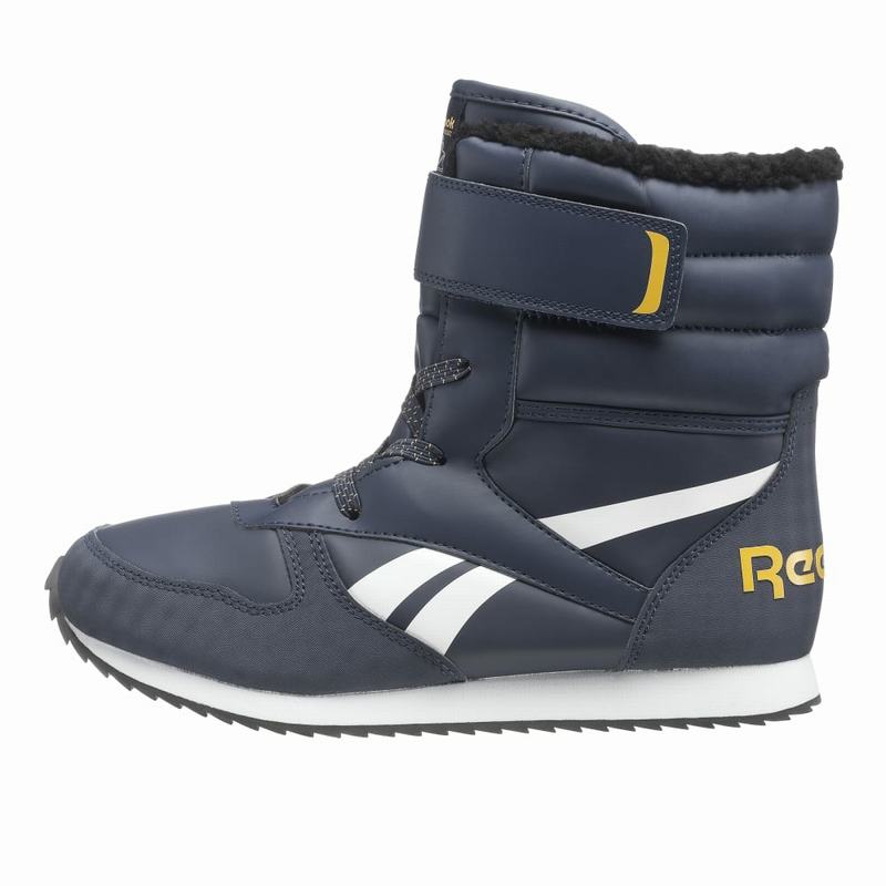 Reebok Cl Snow Jogger Boots Girls Navy/White India BL2514QJ